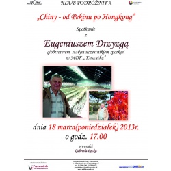 Klub Podróżnika - "Chiny - od Pekinu po Hongkong"