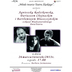 Salon Artystyczny - "Młode twarze Teatru Śląskiego"