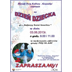 Dzień Dziecka pt. "Bajkowy Świat Smerfów"