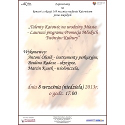 148 Rocznica nadania Katowicom praw miejskich