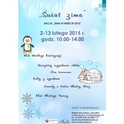 Akcja "Zima w mieście '2015" w MDK "Koszutka"