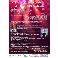 Plakat  Święto Stepowania