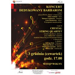 Koncert dedykowany Barbarom