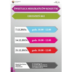 Świetlica plakat