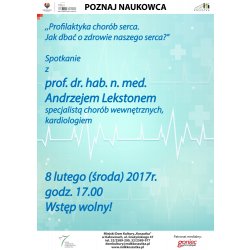 Poznaj naukowca plakat
