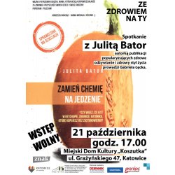 Zamień chemię na jedzenie