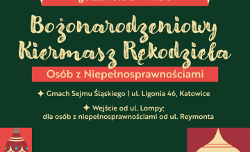 Bożonarodzeniowy Kiermasz Rękodzieła